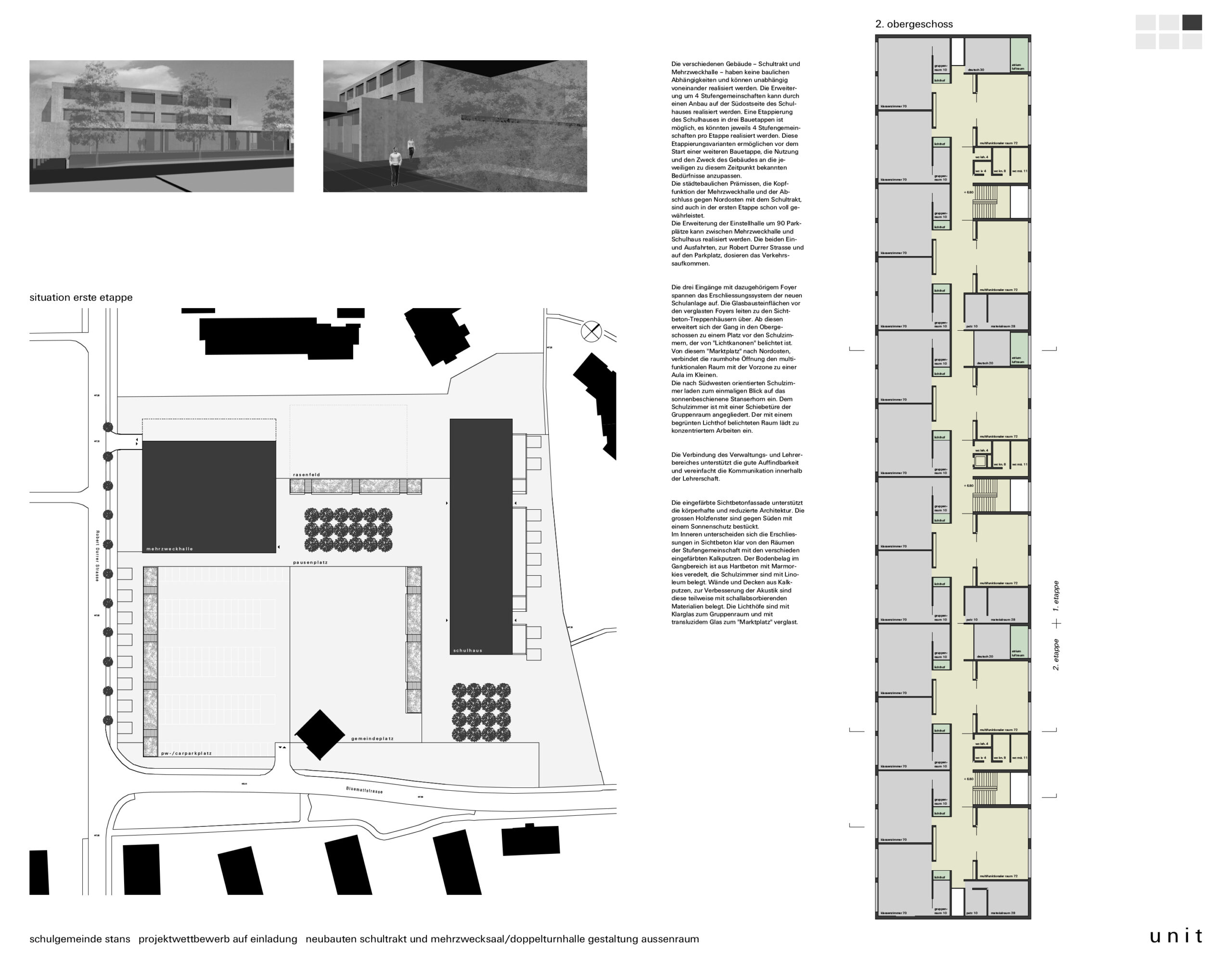 Projetwettbewerb: Abgabeplan V