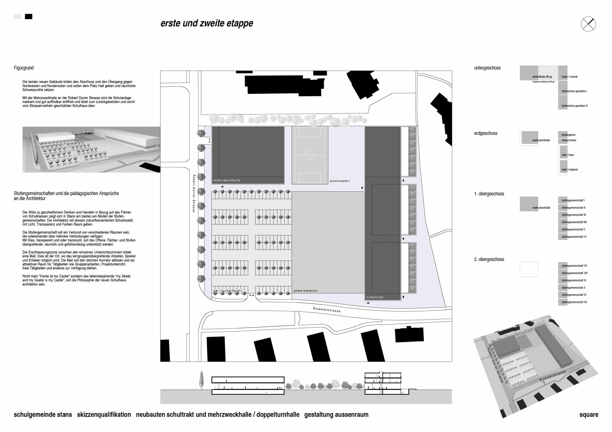 Skizzenqualifikation: Abgabeplan II