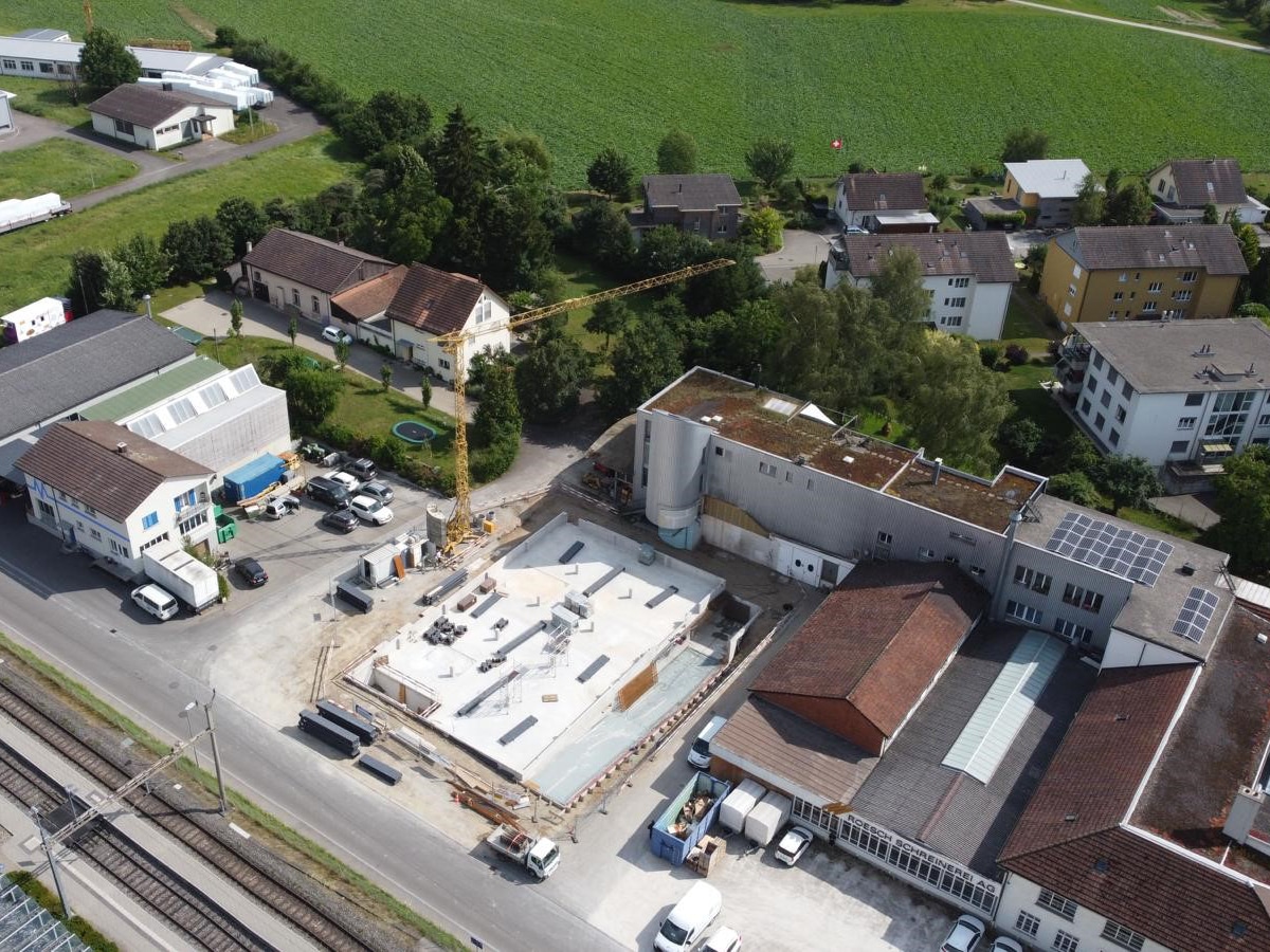 9. Juli 2020: Decke über UG mit Rampe Einstellhalle