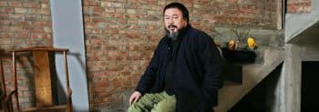 Ai Weiwei in seinem Studio in Peking 2010.