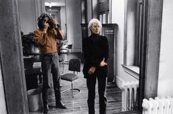 Artists' Portraits 1981: Alex Kayser & Andy Warhol 1974